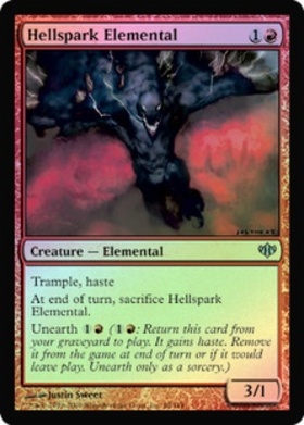 (CON)Hellspark Elemental(F)/地獄火花の精霊