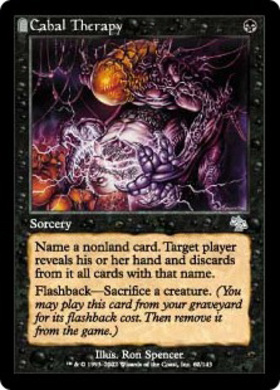 PD3)Cabal Therapy(F)/陰謀団式療法 | (FOIL)コモン・アンコモン