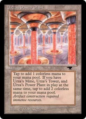 (ATQ)Urza's Power Plant(黒枠 柱)/ウルザの魔力炉