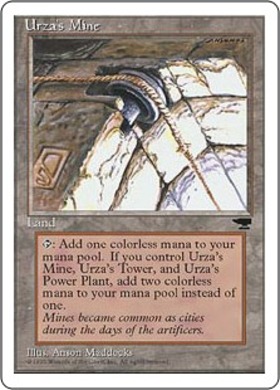 (CHR)Urza's Mine(白枠95年 滑車)/ウルザの鉱山
