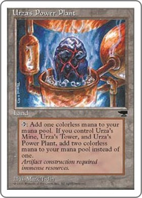(CHR)Urza's Power Plant(白枠95年 石鍋)/ウルザの魔力炉