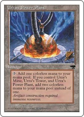 (CHR)Urza's Power Plant(白枠95年 蒸気球)/ウルザの魔力炉