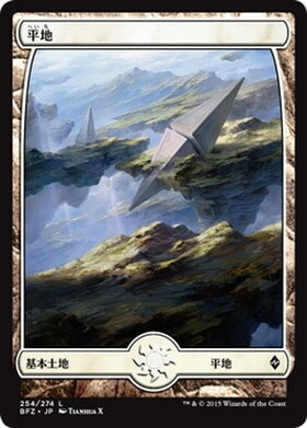 (BFZ)平地(254)(フルアート)(F)/PLAINS