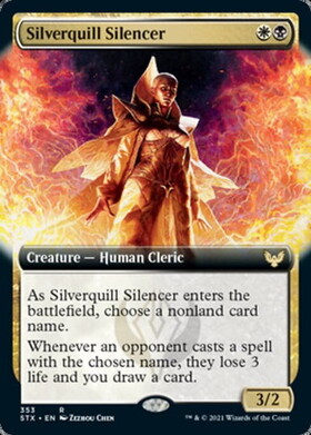 (STX)Silverquill Silencer(拡張枠)(F)/シルバークイルの口封じ