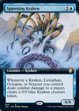 (C21)Spawning Kraken(拡張枠)/産卵するクラーケン