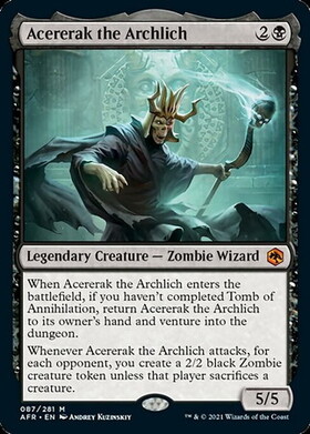 (AFR)Acererak the Archlich(年度入)(F)/アーチリッチ、アサーラック