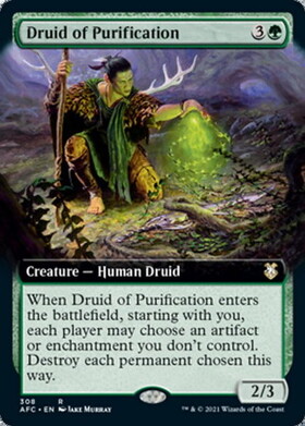 (AFC)Druid of Purification(拡張枠)/浄化のドルイド