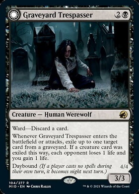 (MID)Graveyard Trespasser(年度入)(F)/墓地の侵入者
