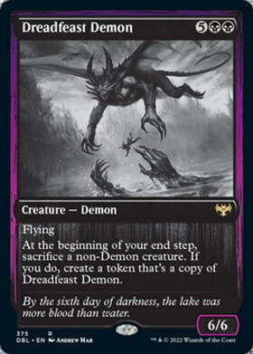 (DBL)Dreadfeast Demon(F)/戦慄宴の悪魔