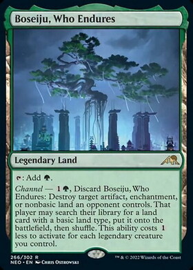 NEO)Boseiju Who Endures(F)/耐え抜くもの、母聖樹 | (FOIL)神話レア