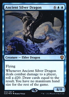 (CLB)Ancient Silver Dragon(年度入)(F)/エインシャント・シルヴァー・ドラゴン