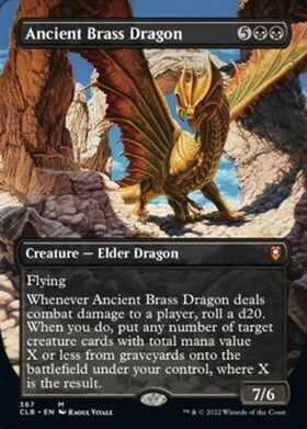 (CLB)Ancient Brass Dragon(ボーダーレス)/エインシャント・ブラス・ドラゴン