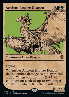 (CLB)Ancient Bronze Dragon(ショーケース)(ルールブック)/エインシャント・ブロンズ・ドラゴン