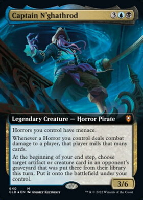 CLB)Captain N'ghathrod(拡張枠)(F)/ンガスロッド船長 | (FOIL)神話