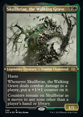 (2X2)Skullbriar the Walking Grave(540)(ショーケース)(エッチング)(F)/歩く墓場、髑髏茨