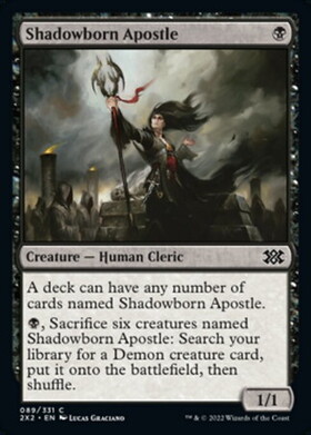 MTG Shadowborn Apostle/影生まれの使徒【No.685】 SLD)Shadowborn Apostle(685)(ボーダーレス)(F)/影生まれの使徒