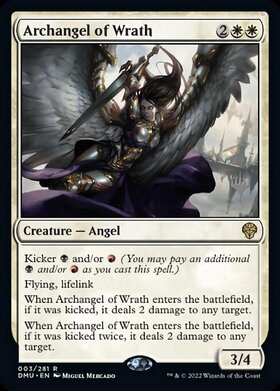 (DMU)Archangel of Wrath(プロモP)(F)/怒りの大天使