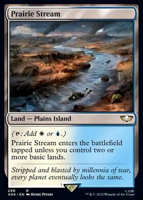 (40K)Prairie Stream(290)(サージ)(F)/大草原の川