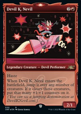 (UNF)Devil K. Nevil(500)(ショーケース)(ギャラクシー)(F)/デビル・Ｋ・ネビル