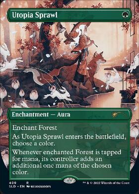 楽園の拡散/Utopia Sprawl DIS日本語foil3枚セット SLD)Utopia Sprawl(7070)(旧枠)(F)/楽園の拡散 | (FOIL)神話レア・レア