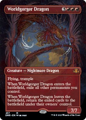 (DMR)Worldgorger Dragon(437)(ボーダーレス)(F)/世界喰らいのドラゴン