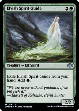 (DMR)Elvish Spirit Guide/エルフの指導霊