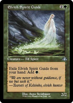 (DMR)Elvish Spirit Guide(338)(旧枠)/エルフの指導霊