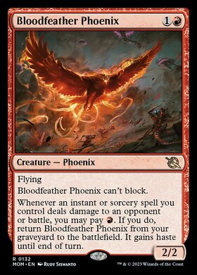 (MOM)Bloodfeather Phoenix(F)/血羽根のフェニックス