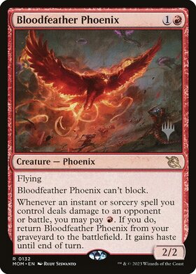 (MOM)Bloodfeather Phoenix(プロモP)/血羽根のフェニックス