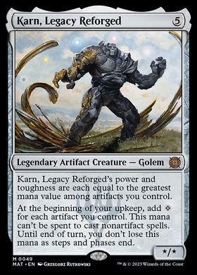 (MAT)Karn Legacy Reforged(F)/再鍛されたレガシー、カーン