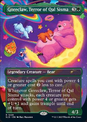 MTG カル・シスマの恐怖、殺し爪 Foil ロシア語 M19)Goreclaw Terror of Qal Sisma(F)/カル・シスマの恐怖、殺し爪
