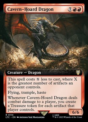 (LTC)Cavern-Hoard Dragon(0114)(拡張枠)/洞窟に宝蓄えしドラゴン