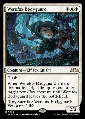 (WOE)Werefox Bodyguard(F)/人狐のボディガード