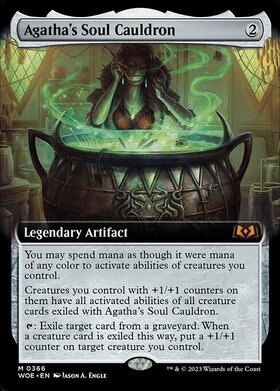 WOE)Agatha's Soul Cauldron(F)/アガサの魂の大釜 | (FOIL)神話レア