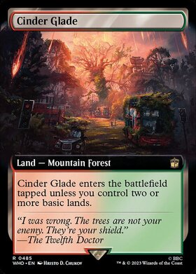 (WHO)Cinder Glade(0485)(拡張枠)(F)/燃えがらの林間地
