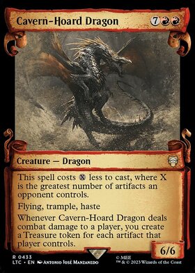 (LTC)Cavern-Hoard Dragon(0433)(ショーケース)(巻物)(F)/洞窟に宝蓄えしドラゴン