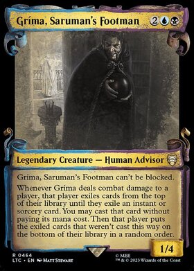 (LTC)Grima Saruman's Footman(0464)(ショーケース)(巻物)/サルマンの下僕、グリマ