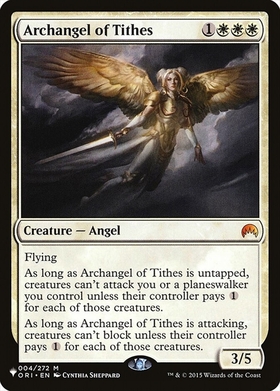 (LIST)Archangel of Tithes(ORI)/徴税の大天使