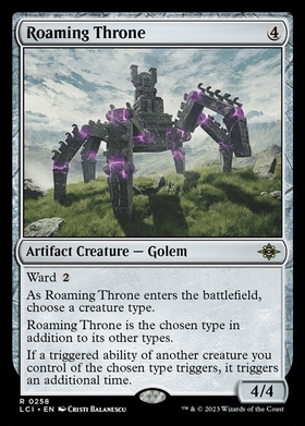 イクサラン　うろつく玉座　英語　レア　3枚セット LCI)Roaming Throne/うろつく玉座 | 神話レア・レア | ドラゴンスター