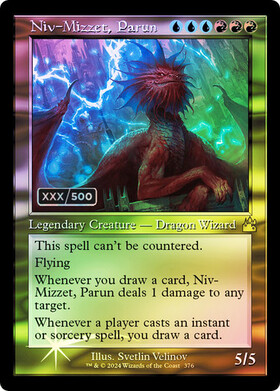 RVR)Niv-Mizzet Parun(旧枠)(376)(F)/パルン、ニヴ＝ミゼット | (FOIL