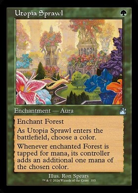 SLD)Utopia Sprawl(7070)(旧枠)(F)/楽園の拡散 | (FOIL)神話レア・レア