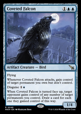 (MKM)Coveted Falcon(F)/切望の隼