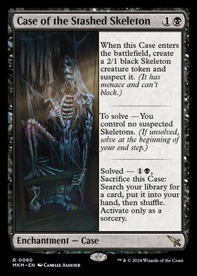 (MKM)Case of the Stashed Skeleton(F)/謎の骸骨の事件