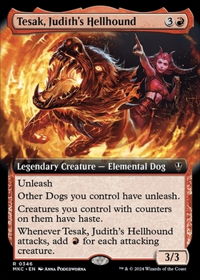 (MKC)Tesak Judith's Hellhound(0346)(拡張枠)/ジュディスのヘルハウンド、テサック