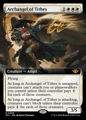 (OTJ)Archangel of Tithes(0308)(拡張枠)/徴税の大天使