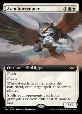 OTJ)Aven Interrupter(F)/エイヴンの阻む者 | (FOIL)神話レア・レア