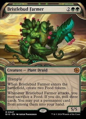 (BIG)Bristlebud Farmer(0047)(ショーケース)(宝物庫)/逆棘芽の農家