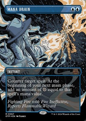 IMA)Mana Drain(F)/マナ吸収 | (FOIL)神話レア・レア | ドラゴンスター