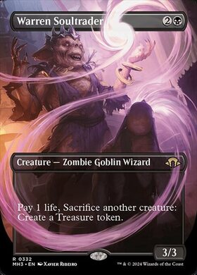 絵違い　巣穴の魂商人　英FOIL MH3)Warren Soultrader(0110)/巣穴の魂商人 | 神話レア・レア