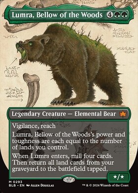 BLB)Lumra Bellow of the Woods(0343)(レイズド)(ボーダーレス)(アニメ